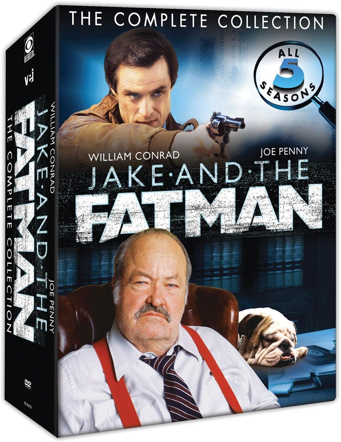 Jake And The Fatman The Complete Collection // All 5 Seasons Amazon.ca Video