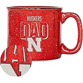 Rico Industries NCAA Dad 12oz Laser Engraved Campfire Mug