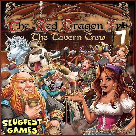 Unbekannt SlugFest Games SFG00030 Red Dragon Inn 7: The Tavern Crew, Mehrfarbig