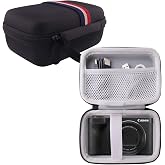 WERJIA Hard Travel Case Compatible with Canon PowerShot V1 Digital Camera, PowerShot V1 Vlogging Camera Travel Hard Bag,Fits USB Cable and Extra Batteries