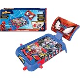 LEXiBOOK, Spider-Man Electronic Pinball Machine, JG610SP | LCD screen, Sound and light effects, Action and reflex game, Blue/Red