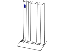 Rack'Em Boot & Glove Drying Rack, Black