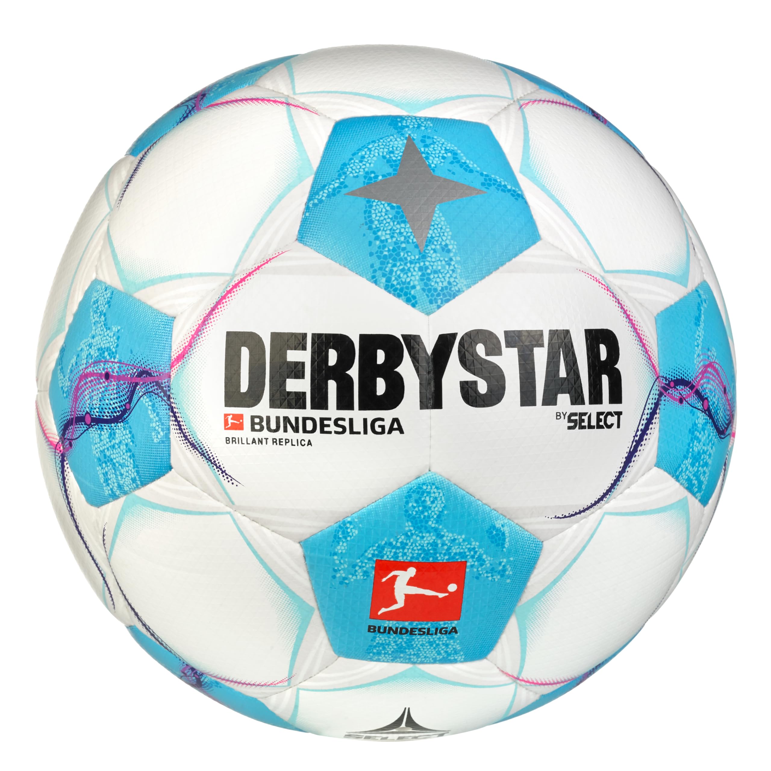 Derbystar Unisex-Adult Bundesliga Brillant Replica V2 Football Balls Multicolour 68-69