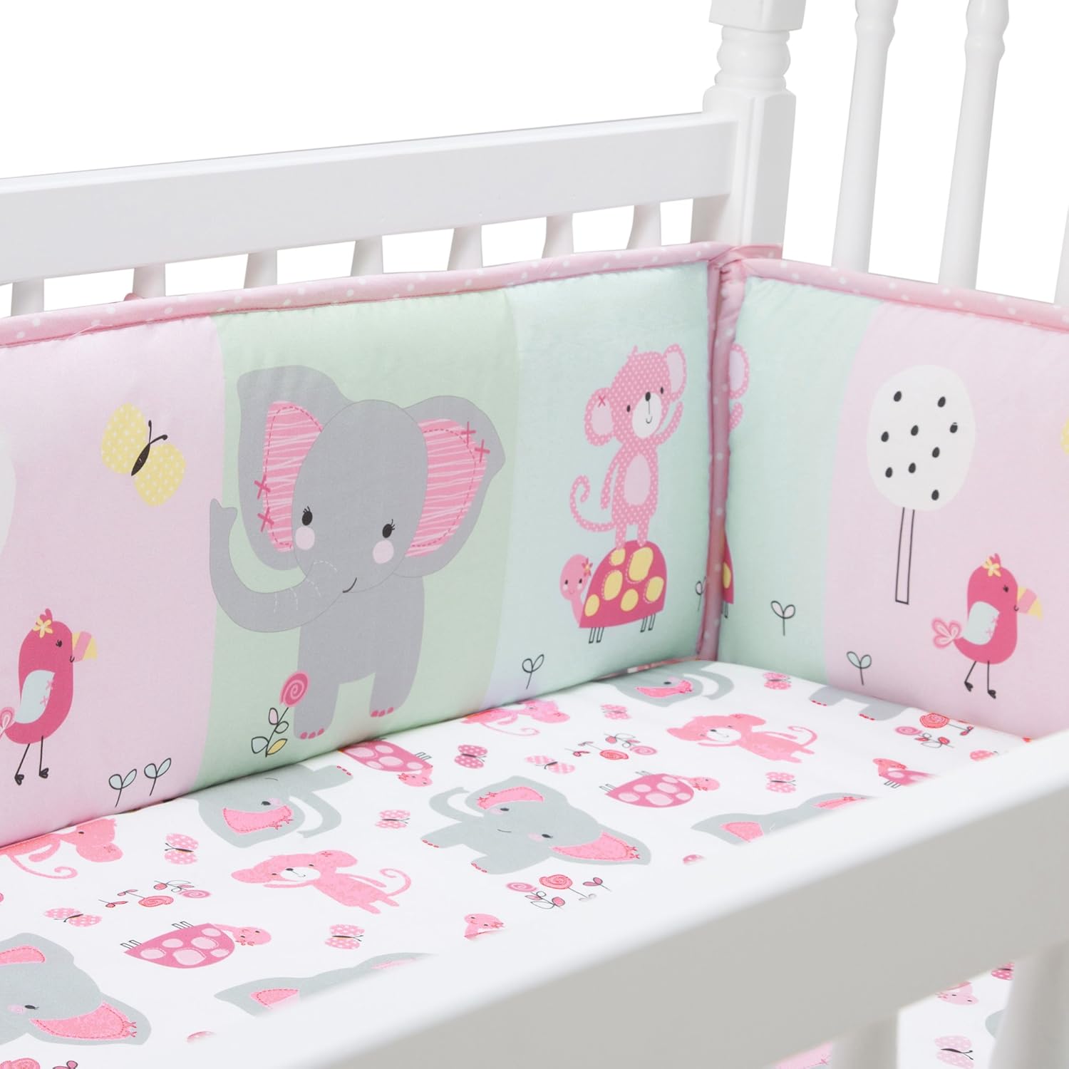 plated cot bumper