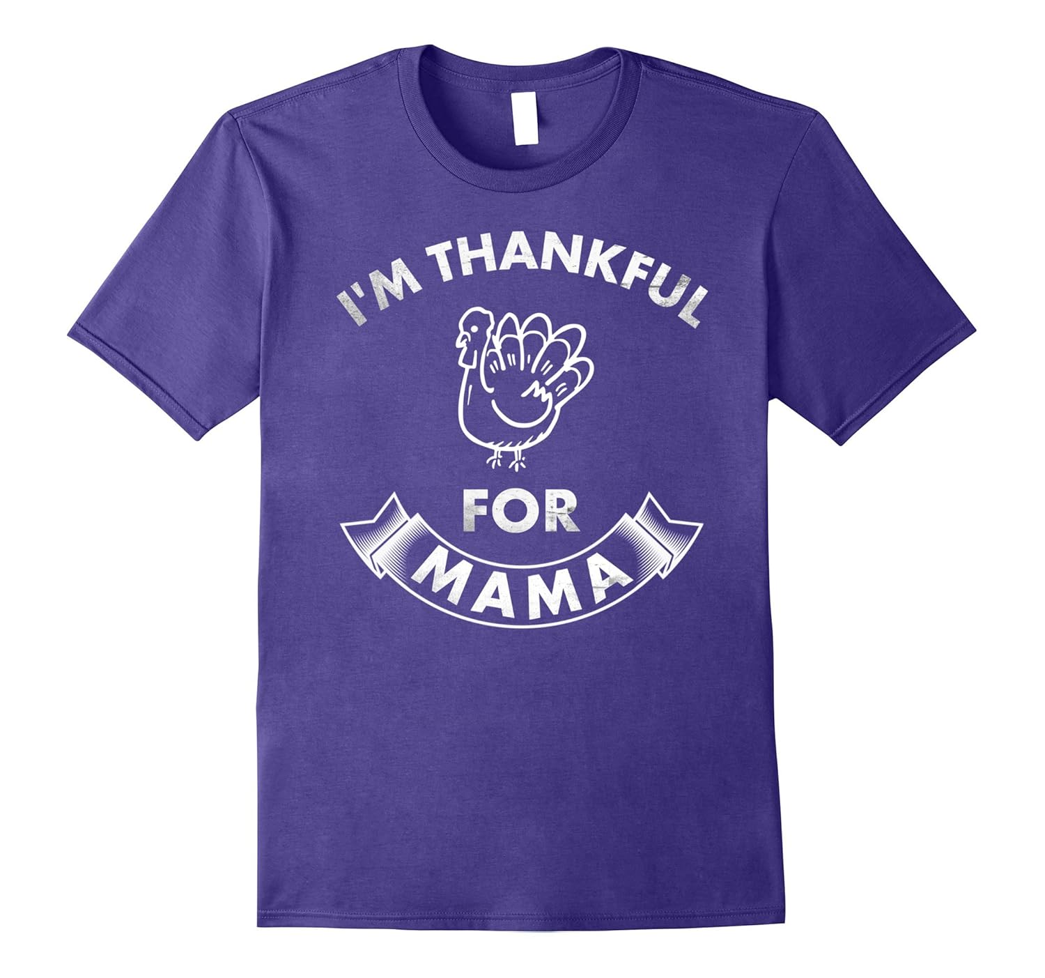 Thankful Mama Thanksgiving Mom T-Shirt-Rose