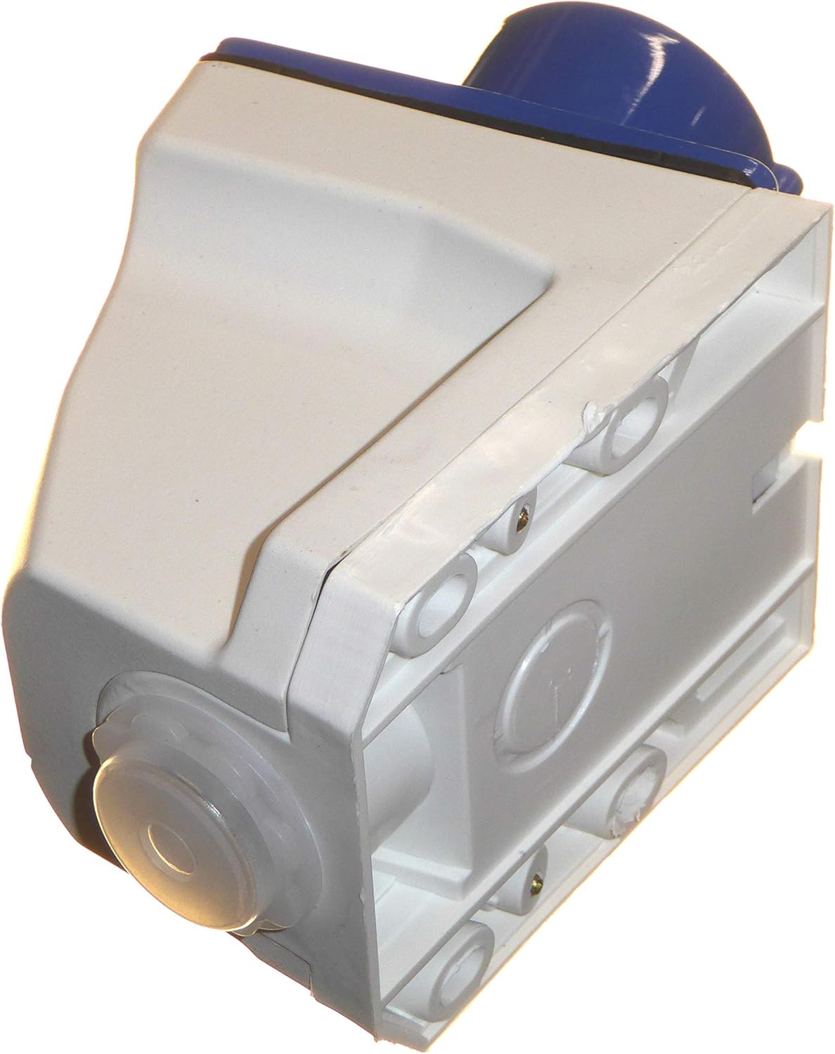 16A Appliance Socket and Coupler 3 Pin 230v Single Phase 16 Amp IP44