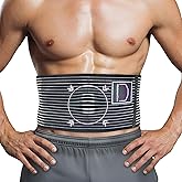 Abdomencare Umbilical Hernia Belt for Men &amp; Women, Abdominal Binder L/XL | Hernia Belts for Men &amp; Women, 2 Compression Pads (Silicone + Memory Foam), Belly Button, Navel &amp; Ventral Hernia Support