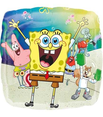 Toyland Spongebob & Patrick Folienballons – 29 & 36 Zoll Riesenballons Für Die Party