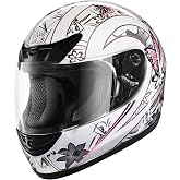 XFMT Full Face Motorcycle Helmet Adult ATV Helmet DOT Approved | Ultra-Lightweight, with Anti-Fog Visor, Breathable Liner, For Street Bike