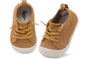 JIASUQI Baby Shoes for Toddler Boys Girls Sneakers Slip on Walking Shoes for Babies