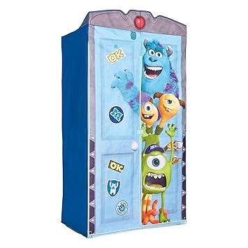 Disney Monsters Fabric Wardrobe Amazon Co Uk Kitchen Home