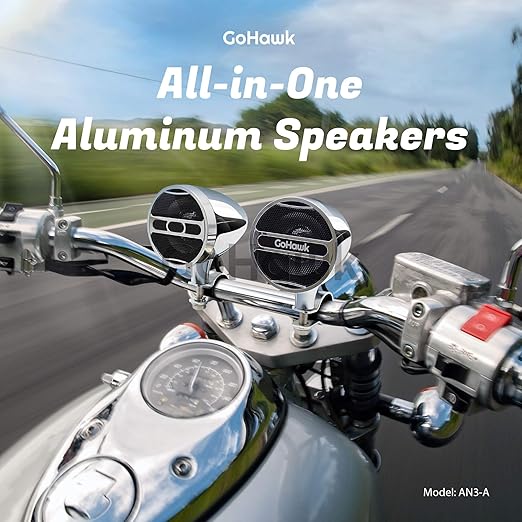 go hawk motorcycle speakers