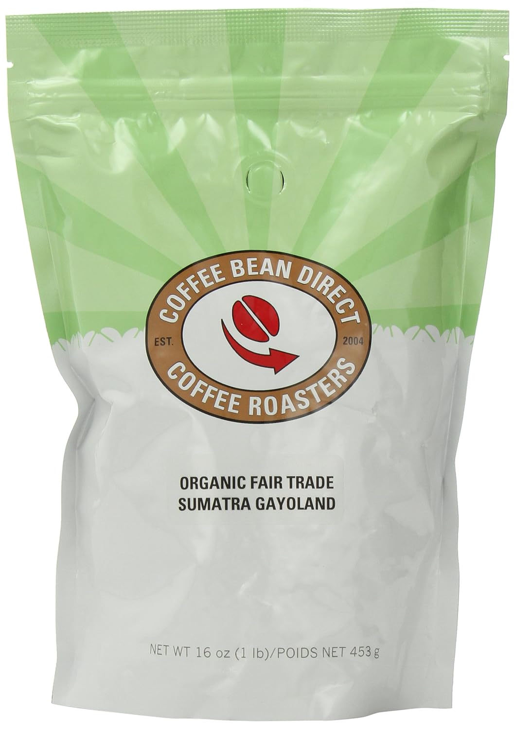 Coffee Bean Direct Sumatra Gayoland, Organic Fair Trade