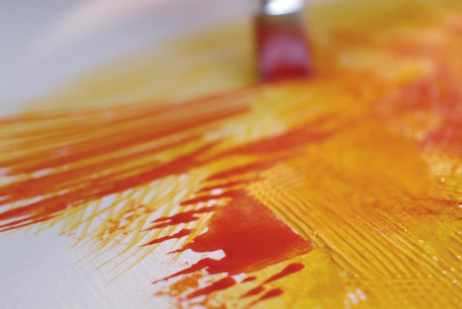Canson Figueras Oil & Acrylic 290gsm paper pad including 10 sheets, size:41x33cm, canvas-like texture, white - Image 5