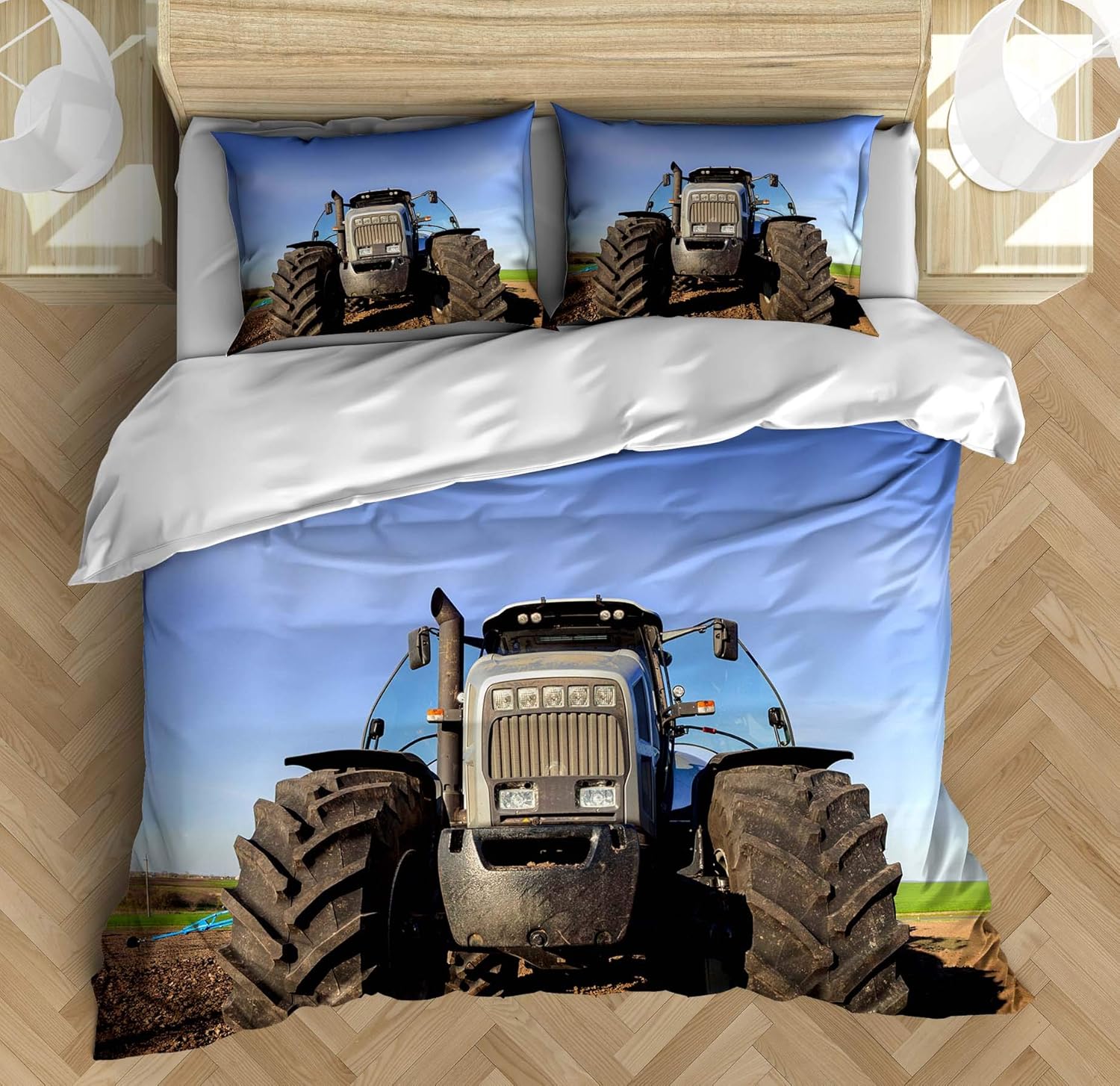tractor single duvet cover