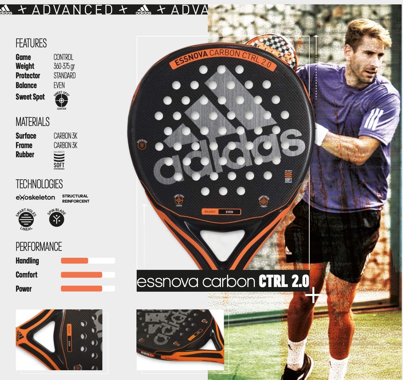 adidas snova carbon ctrl 2.0