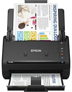 Scanner Epson WorkForce ES-400 - Documentos, Duplex, ADF, OCR, TWAIN, Bivolt
