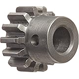 Boston Gear Spur Gear, 14.5 Pressure Angle, Steel, Inch, 24 Pitch