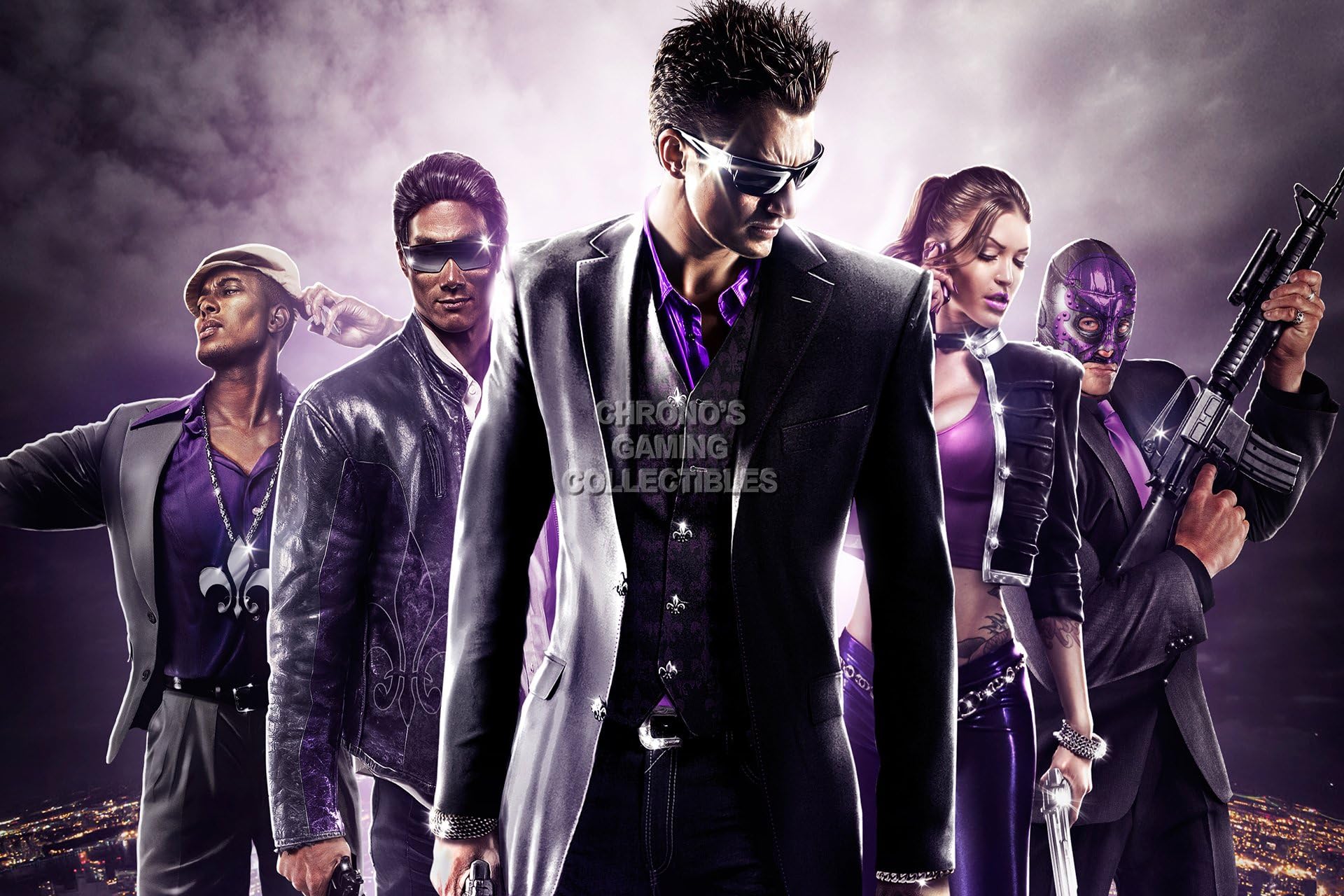 CGC Huge Poster GLOSSY FINISH - Saints Row 3 The Third Cover PS3 XBOX 360 PC - SSR003 (24" x 36" (61cm x 91.5cm))