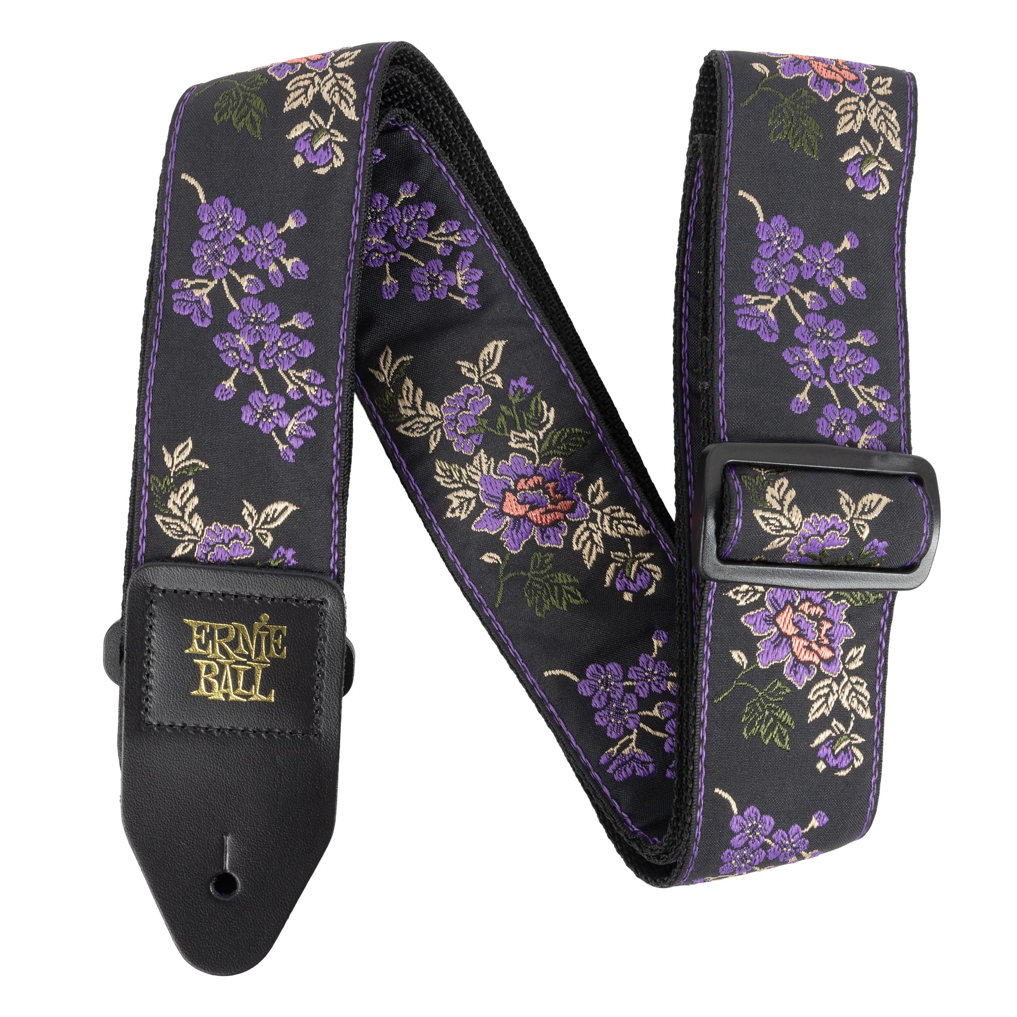 Ernie Ball Jacquard Guitar/Bass Strap - Lavender Blossom