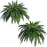 Nearly Natural 48-in Artificial Boston Fern, Set of
