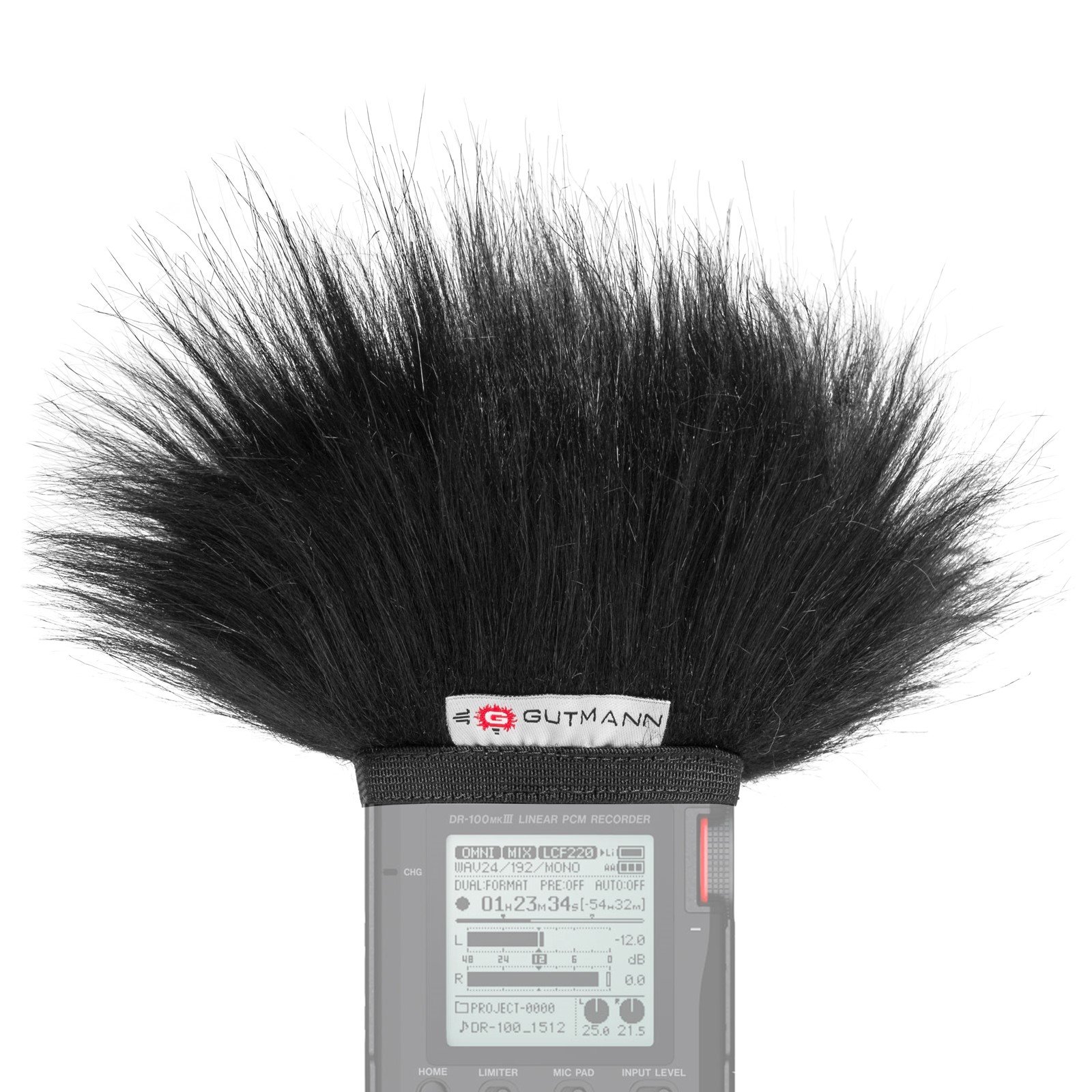 Gutmann Microphone Fur Windscreen Windshield for Tascam DR-44WL | Made in Germany