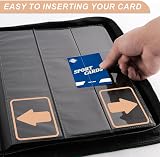 TiopLior 9 Pocket Card Binder 432 Slots Green MTG Baseball Football Cards view 3