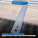 OX Tools OX Pro Carpenters Square & Angle Finder 300mm 12in view 3