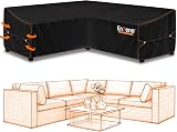 Enzeno Garden Furniture Cover 420D Oxford Waterproof 300x300x90CM