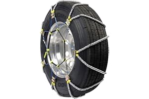 SCC ZT859 Super Z Heavy Duty Truck Single Tire Traction Chain - Set of 2