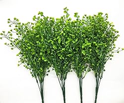 CATTREE Artificial Shrubs Bushes, Plastic Fake