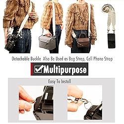 Clysuply Macrame Camera Strap For DSLR