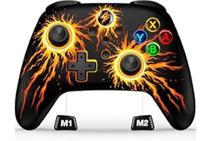 Svetaecho Wireless Switch 2 Controller for Nintendo Switch Controller/Lite/OLED, LED Wired PC Game Joysticks-Wireless iOS/Android Remote, Nintendo Game Accessories Interactive Gaming Figures