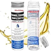 Windspeed 2P e85 Ethanol Tester Bottle for Fuel Gasoline Octane Level Test | Wide Mouth design, Bold Markings Design, Clear Results in Minutes, Easy to Operate