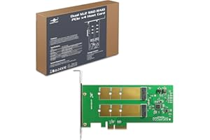 Vantec Dual M.2 SSD RAID PCIe x4 Host Card (UGT-M2PC300R), Green