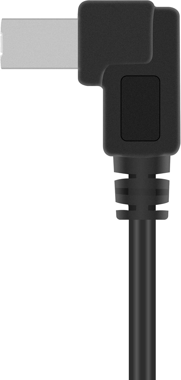 LOKEKE USB 2.0 TypeB Printer Cable With Left and Right Angle,USB 2.0 B