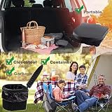 KINSPORY Portable Toilet Outdoor Camping Collapsible Bucket Loo view 6