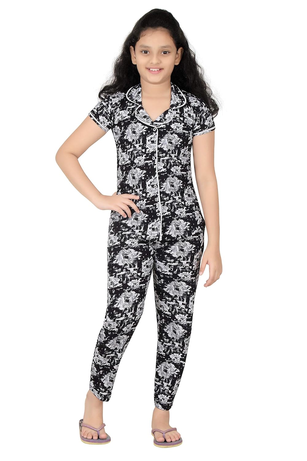 night dress cotton pant and top