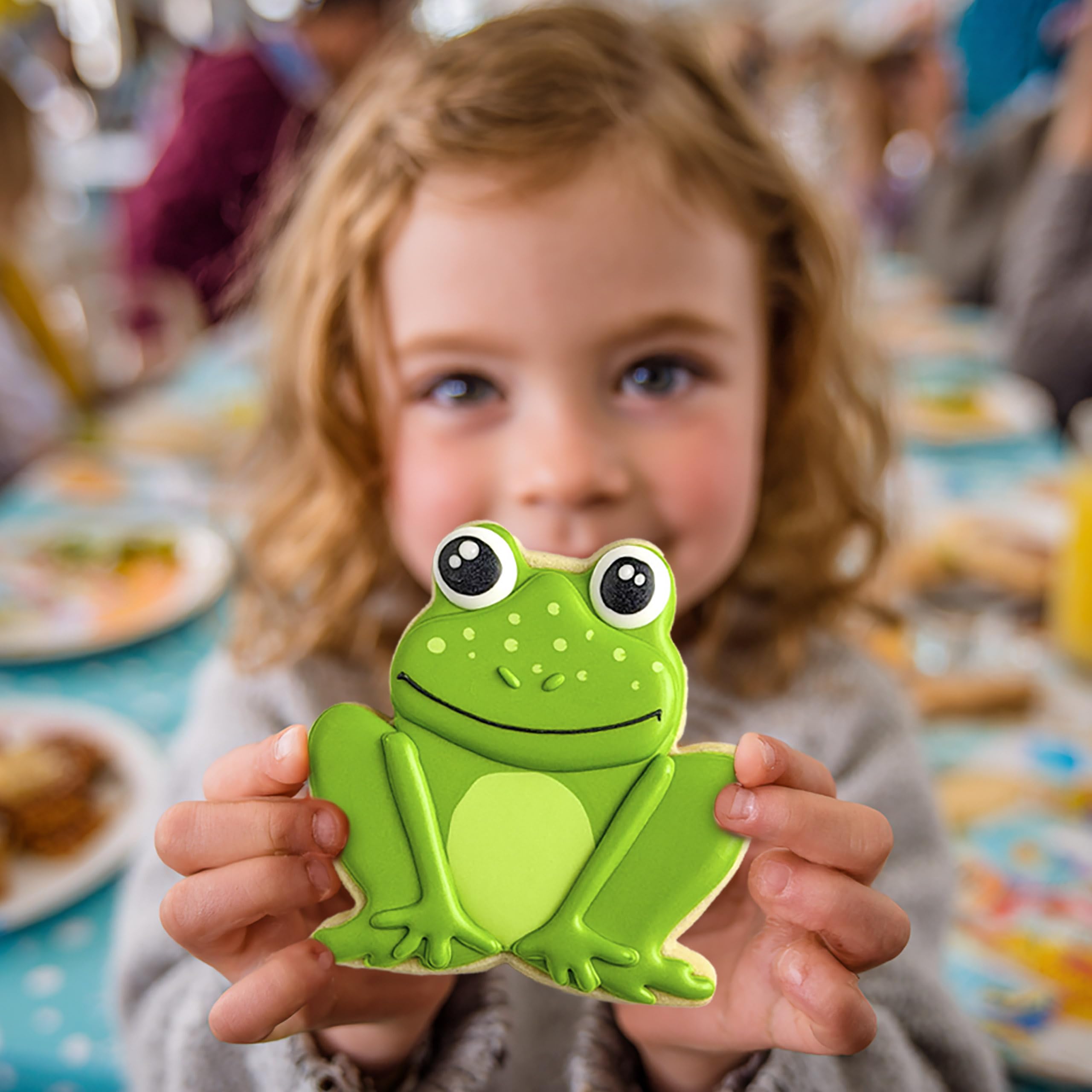 Frog Cookie Cutter 9.5 cm, Made in USA by Ann Clark