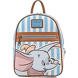 Loungefly Disney Dumbo Faux Leather Striped Mini Backpack