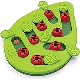 Catstages Buggin' Out Puzzle & Play, Interactive Treat Puzzle Cat Toy, Green