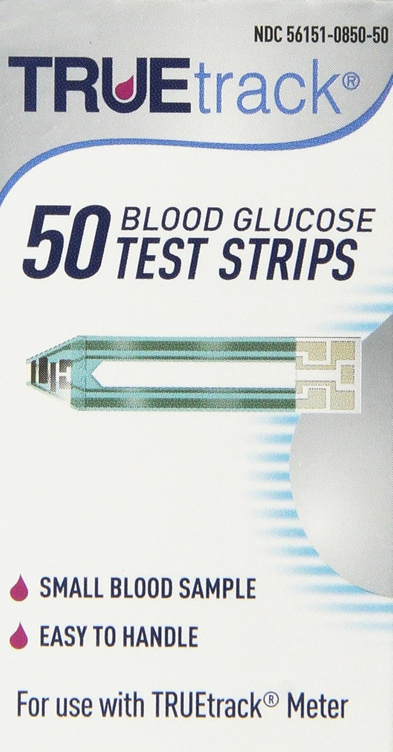 Home Diagnostics Truetrack Test Strips, 50 Count Amazon.co.uk Health