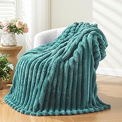 NEWCOSPLAY Super Soft Throw Blanket Light Teal