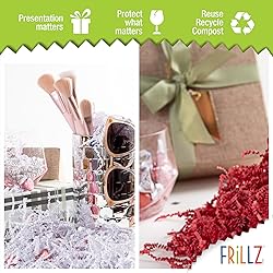 FRILLZ Crinkle Cut Paper Shred Filler (1 LB) for