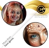 FaceGEM London 6 PCS Face Gems Adhesive Glitter Jewelry Sticker Z6ZAKMIX-C view 4