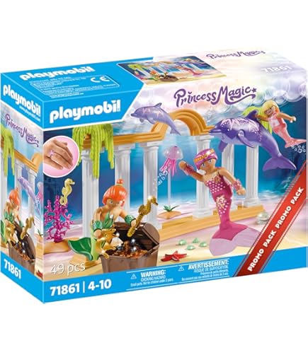 Amazon.com: Playmobil Seahorse Carriage and Figure Pack Playset