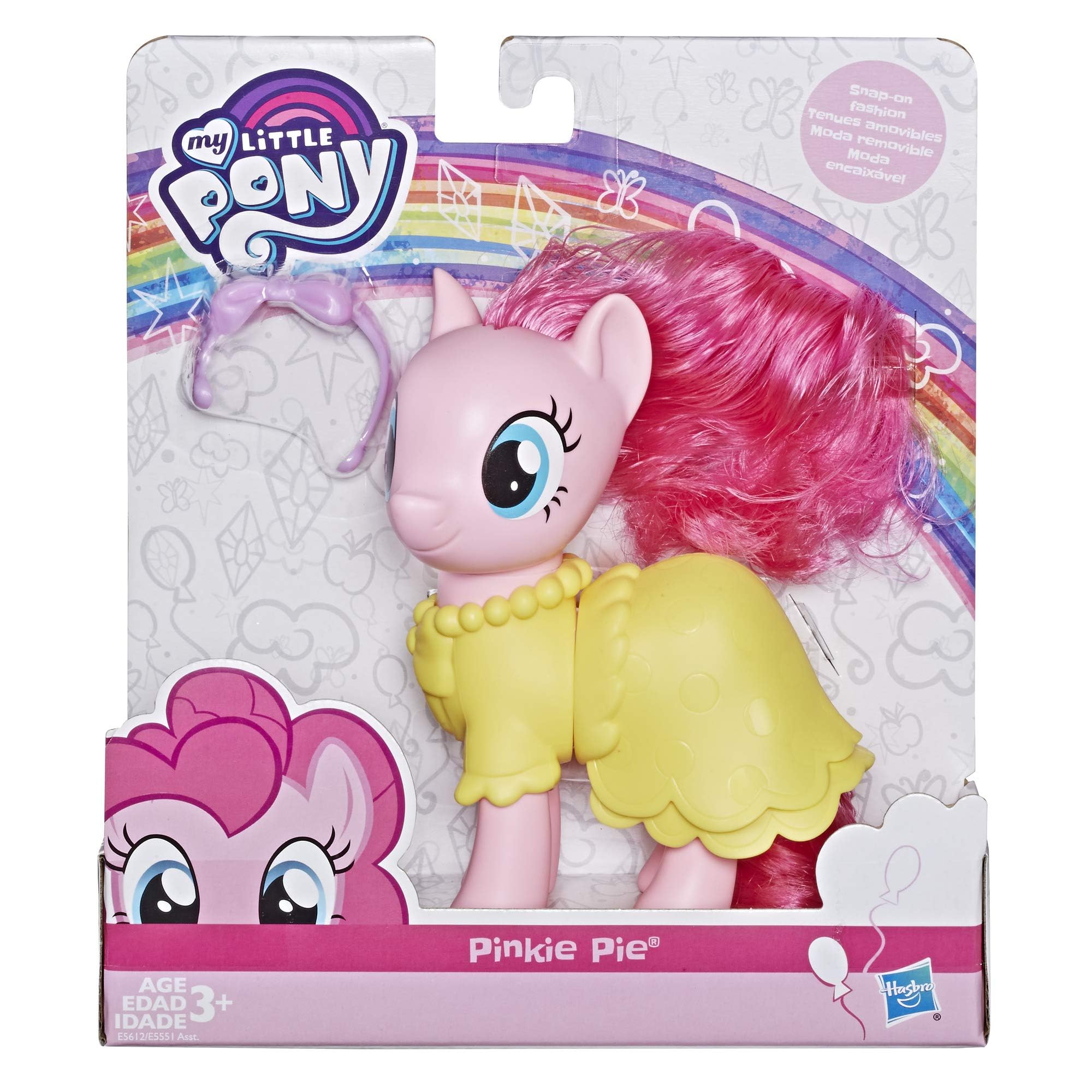 My Little Pony Pinkie Pie Removable Outfit