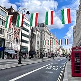 AhfuLife Hungary Flag 5ft x 3ft Double Sided with Brass Grommets view 4