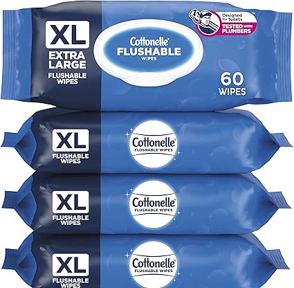 Cottonelle Freshcare Flushable Wipes 