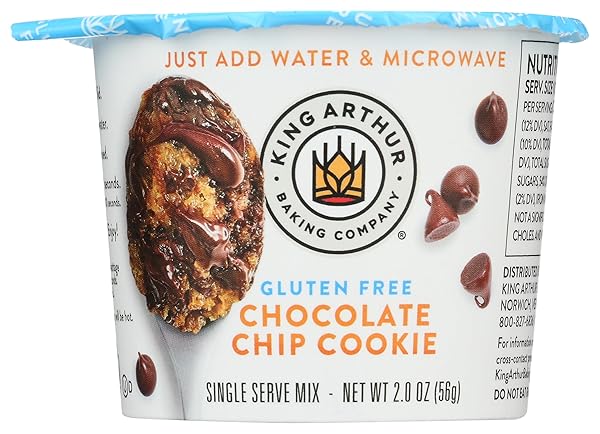 KING ARTHUR, GLUTEN FREE CHOCOLATE CHIP COOKIE SINGLE...